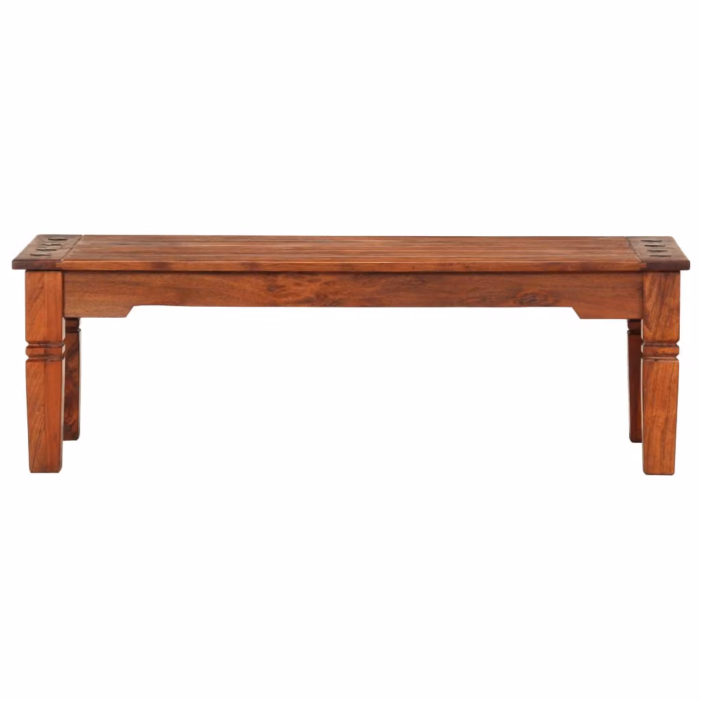 vidaXL Tavolino 110 x 50 x 35 cm in legno massiccio di acacia