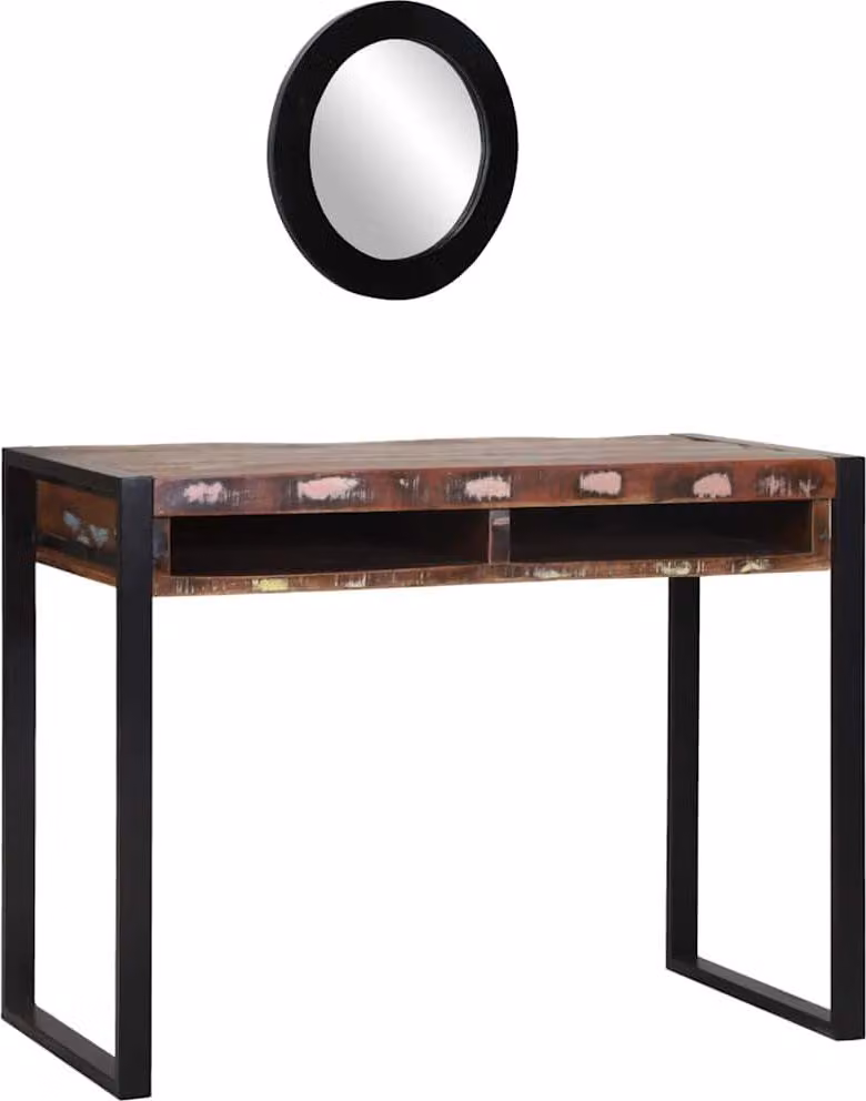 Tavolo da Trucco Multicolore Legno massello di recupero
