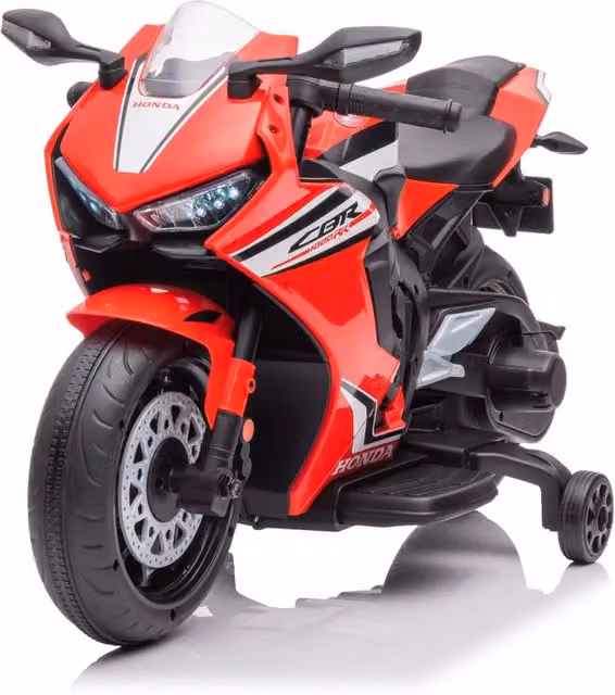 Moto Elettrica per Bambini Honda CBR 1000RR Rossa con Ruote in Gomma e Batteria Ricaricabile – 1
