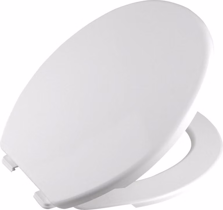Sedile per WC HELENA, polipropilene, bianco