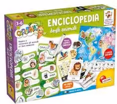 Gioco educativo Enciclopedia degli animali Lisciani multicolore per bambini dai 3 ai 6 anni