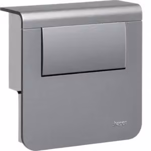 Hager SL200809LEDD1, Alluminio, PVC