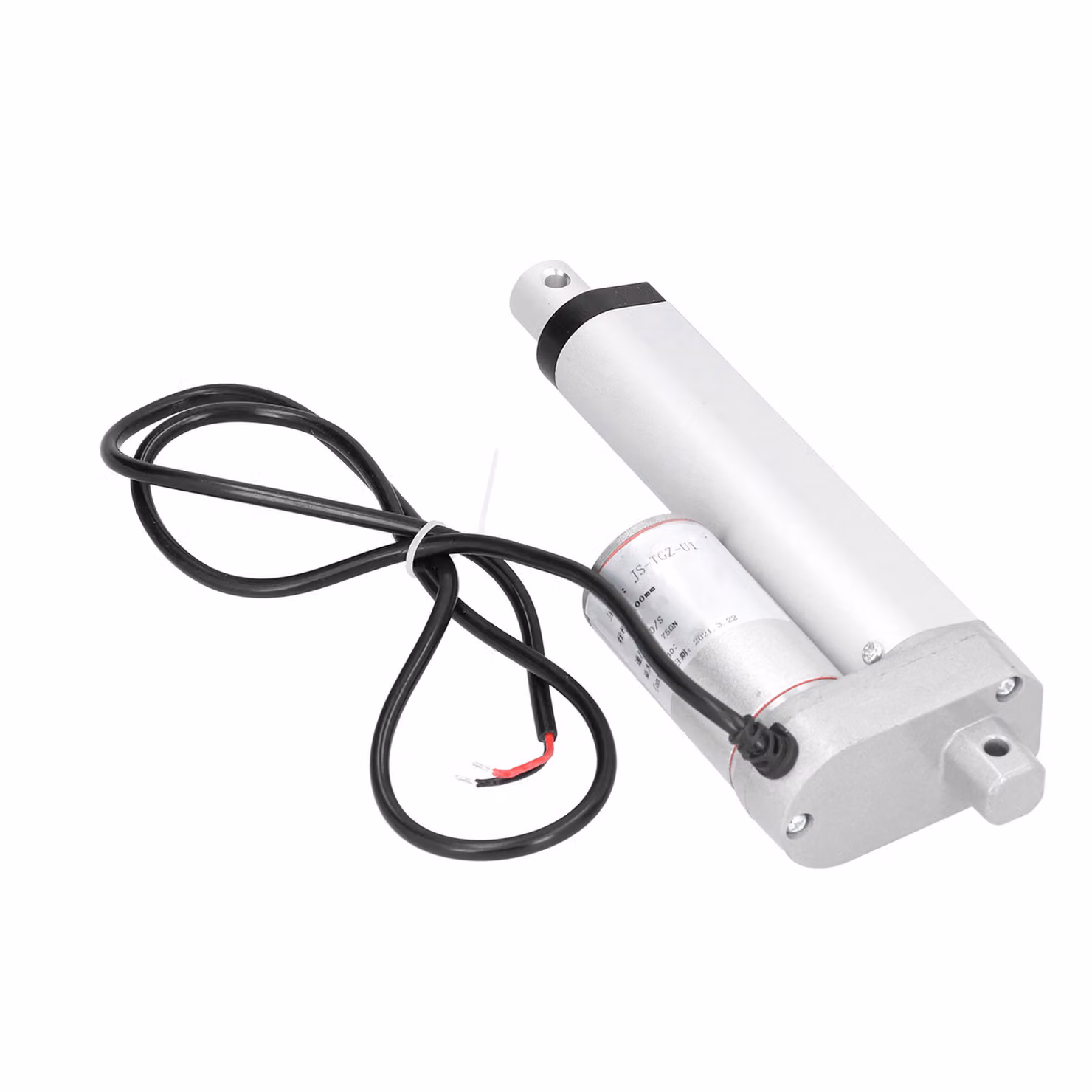 Attuatore lineare, attuatore lineare 750N, attuatore lineare in lega di alluminio, attuatore lineare 10mm/s, attuatore lineare JS-TGZ-U1, attrezzatura industriale