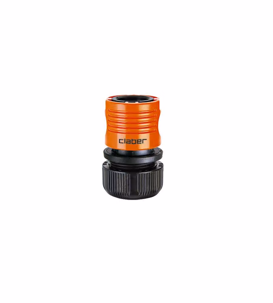 Claber Raccordo automatico 5/8" in gomma nera per tubi sfuso