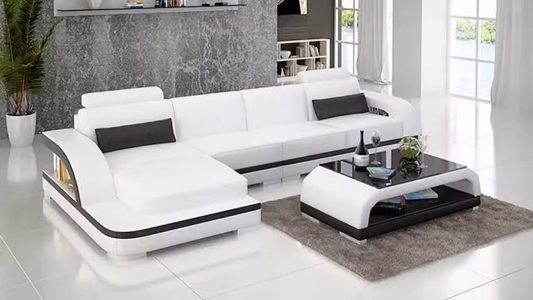 Wohnlandschaft Ecksofa Couch Polster Garnitur Designer Couchen Sofas 2tlg Set
