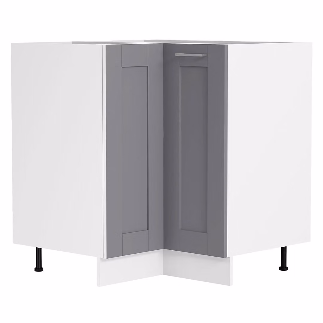 Armadio angolare | Dimensioni ca. H. 82 x W. 76 x D. 76 cm | Armadio da cucina | Armadio da cucina | Country Cabinet Style | Mobili da cucina – Colura
