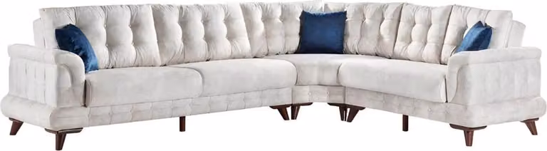 Wohnlandschaft Eckcouch Polsterecke Ecklounge Ecksofa Design Sofa Couch 335x265