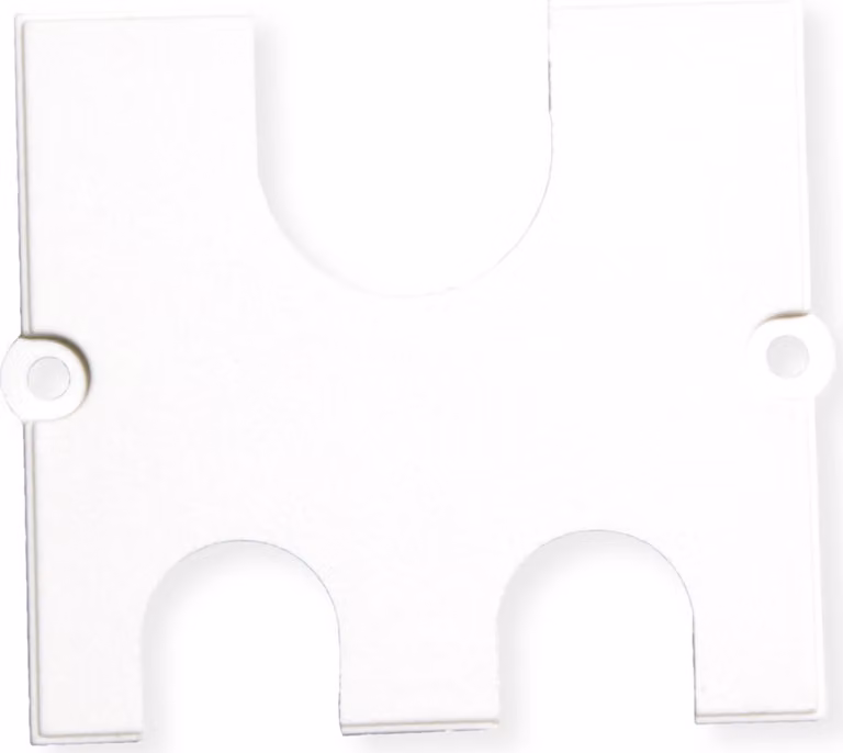 BACHMANN Modulo personalizzato ingresso cavi bianco