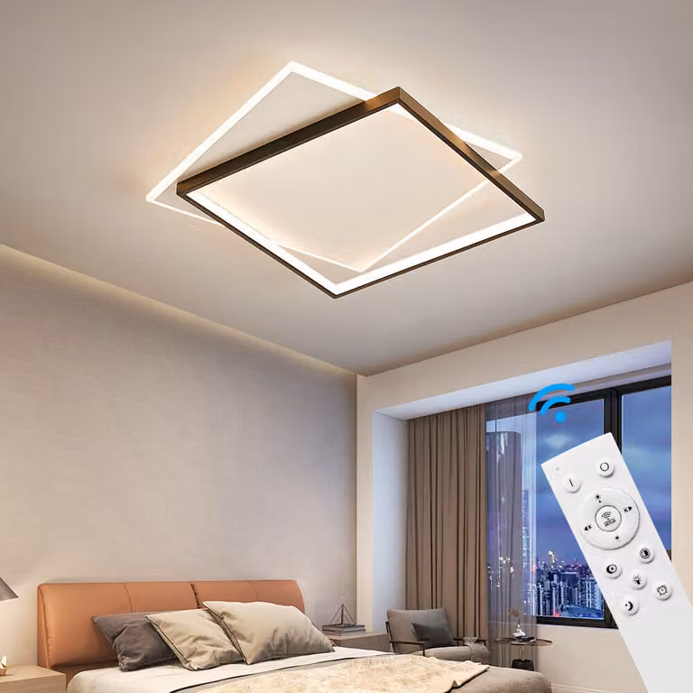 SX912-500 Plafoniera a LED con telecomando Colore della luce/luminosità regolabile