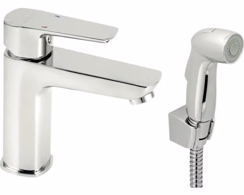 Miscelatore per lavabo con doccia bidet Novaservis Metalia 58 cromo 58015,0