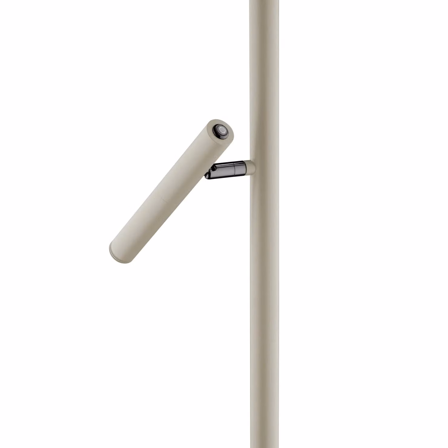 HELL Lampada da terra a LED Streak, dimmerabile, Crema / Ambra, Soggiorno / Sala da pranzo, Metallo, Moderno, Lampada LED da terra