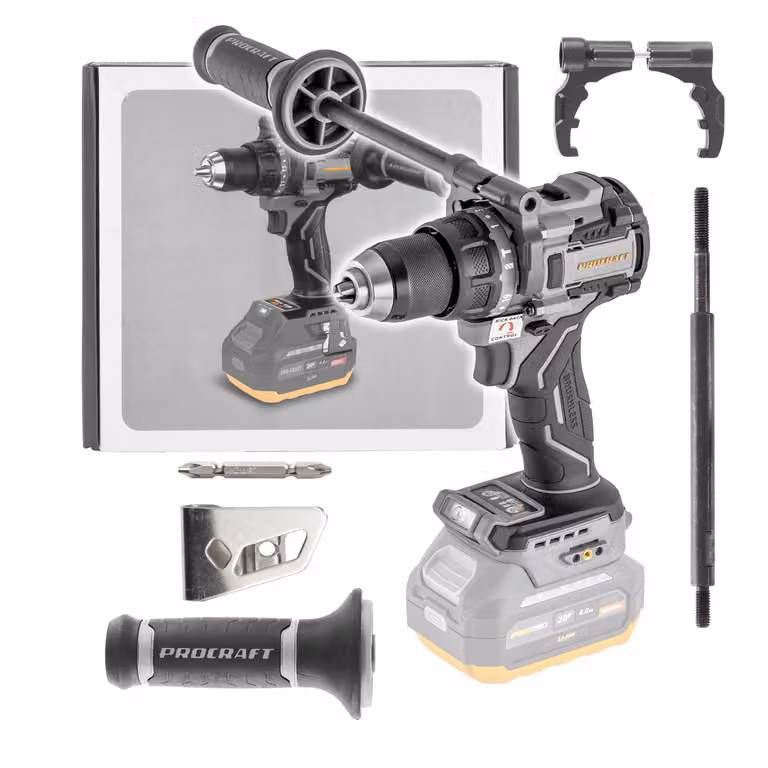 Trapano avvitatore Procraft Industrial CD20Cbb (senza batteria e caricabatterie)