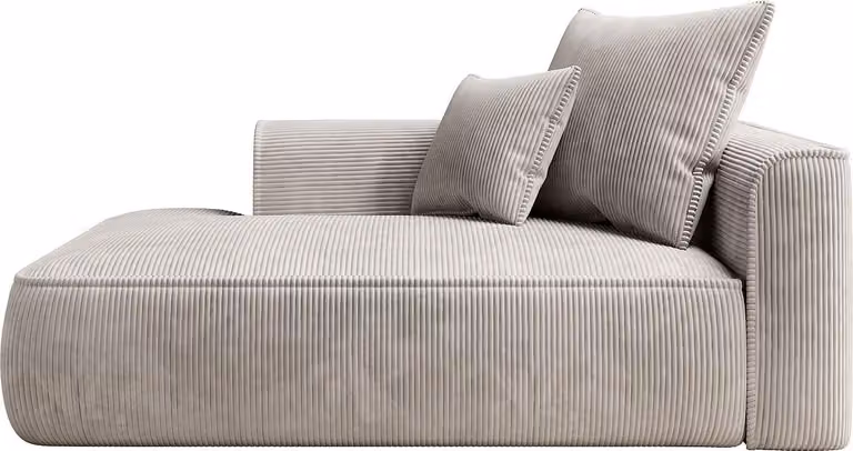 Recamiere - lato sinistro - Cavo - Beige - PINETA