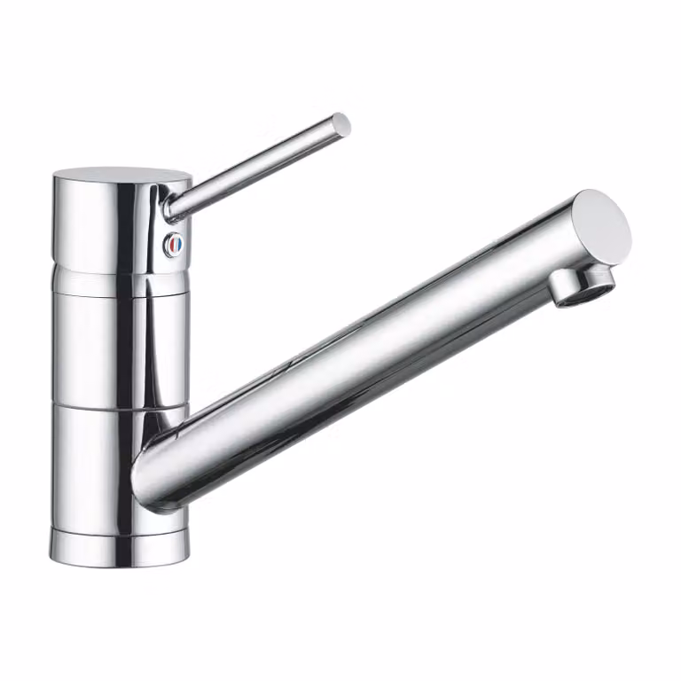 KLUDI SCOPE Mitigeur monocommandé pour évier, levier fermé, chrome, 339330575, 339330575