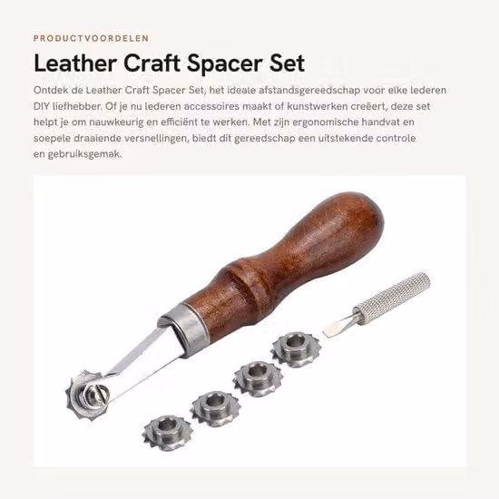 Attrezzi manuali ergonomici con impugnatura in ecopelle - Carrello portautensili - Struttura robusta - Materiali di alta qualità - Design curvo