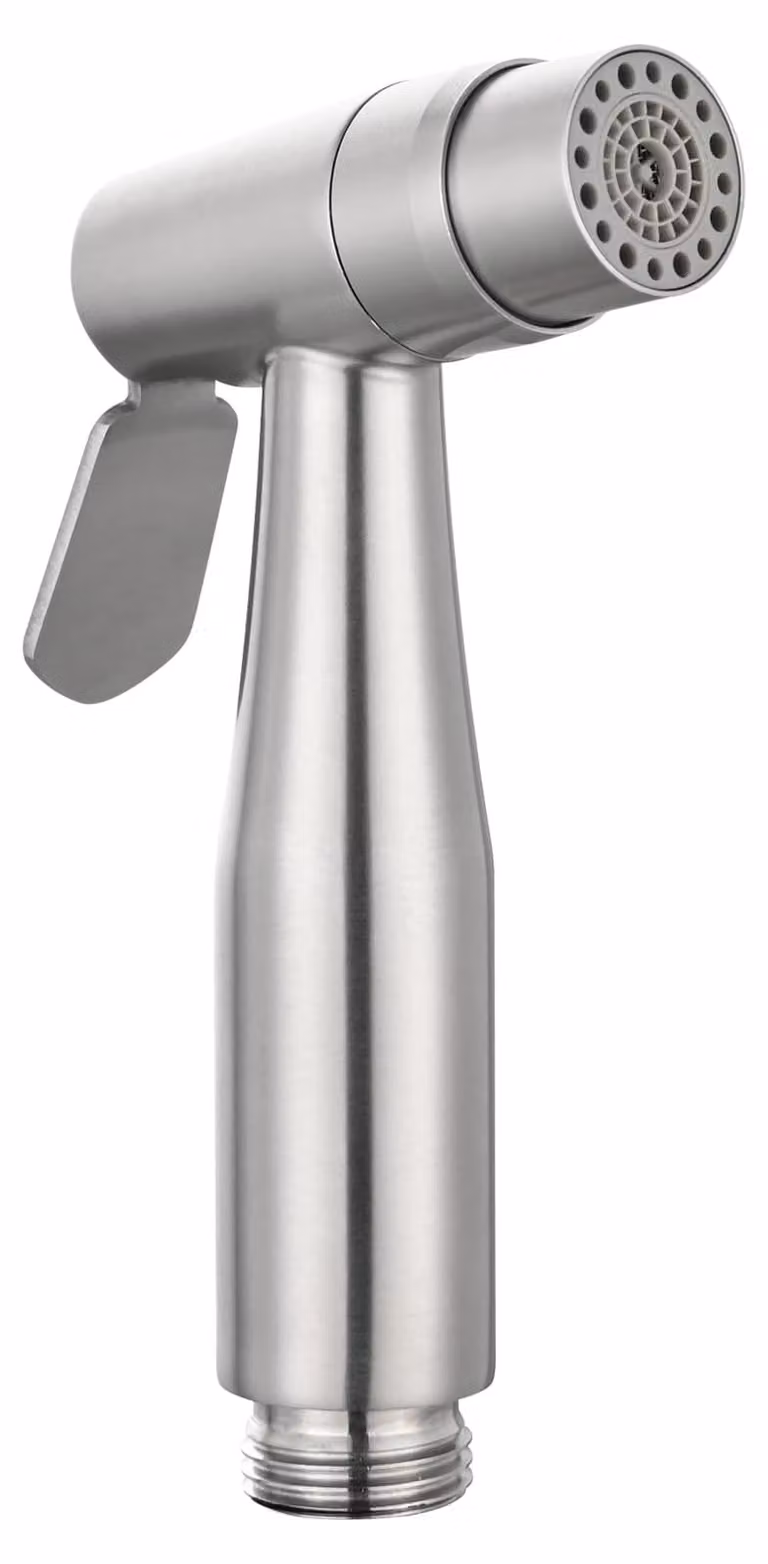 Spruzzatore manuale per bidet, realizzato in acciaio inossidabile, con beccuccio per bidet da utilizzare con il WC