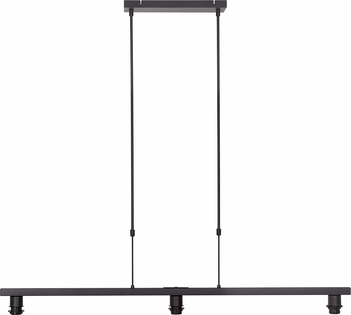 Lampada a sospensione - nero - Stang - plastica metallo - apparecchio singolo - E27 - 3457ZW - Steinhauer