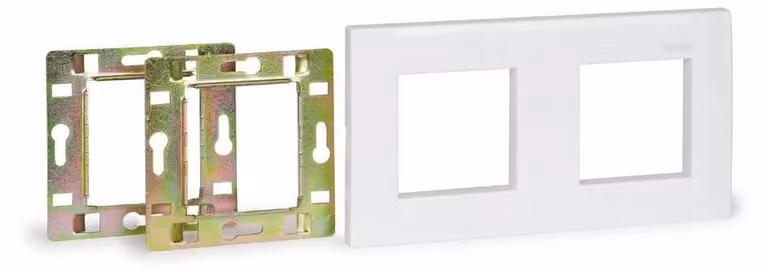 Telaio e telaio per montaggio a filo 2 pannelli FONESTAR