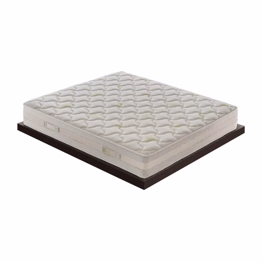 Materasso Singolo MaterassieDoghe in Memory Foam con 9 Zone Differenziate e Rivestimento all'Aloe, Colore Bianco, L/P/H: 80 x 190 x 25 cm – 2
