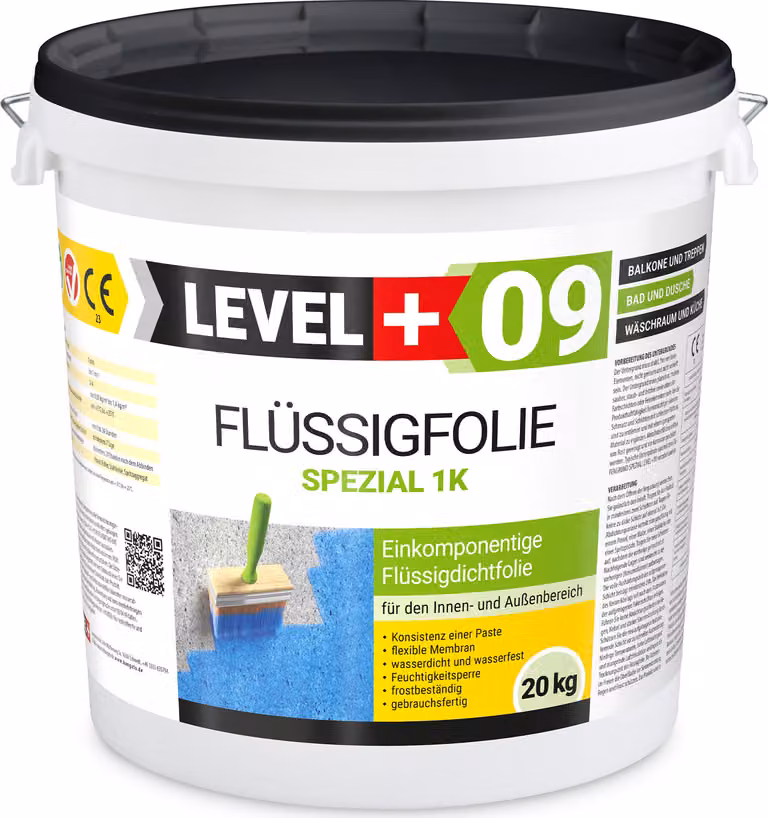 Membrana impermeabile 20 kg Membrana liquida Impermeabilizzazione di bagni e balconi Impermeabile LEVEL+ RM09