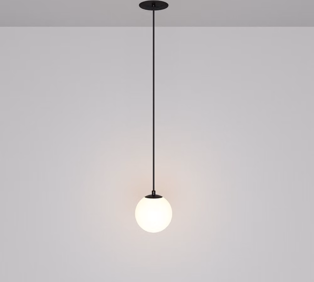 Lampada a sospensione tecnica Maytoni Luna LED 5W Nero/Bianco 3000K IP20