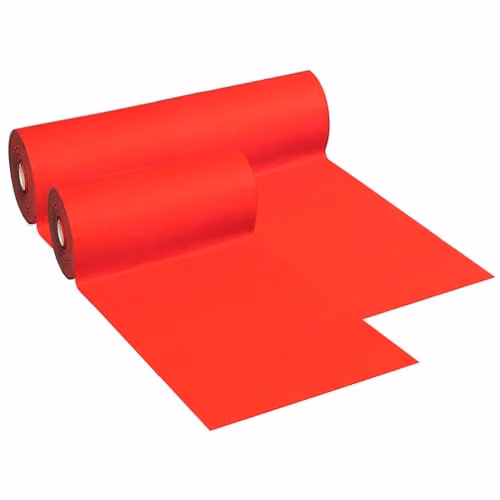 emmevi Tappeto Moquette Antiscivolo Passatoia Rossa Marciapiede Negozio Scale Corridoio Chiesa 200x1300 Cm