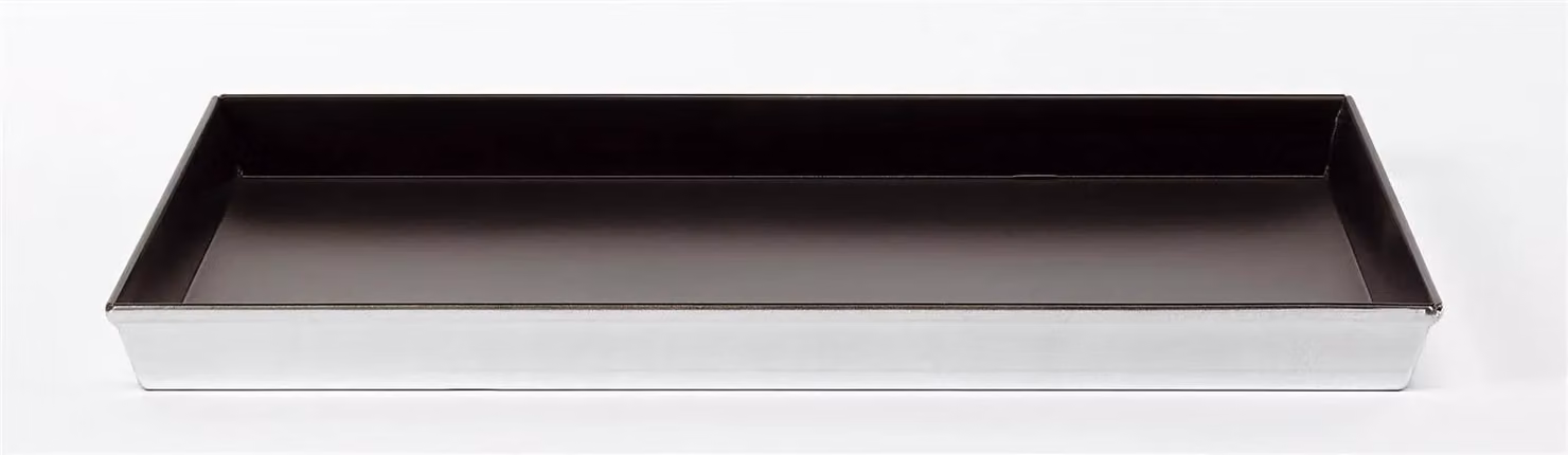 Teglia Rettangolare lega alluminio 3003 con rivestimento antiaderente, dim.50x35cm