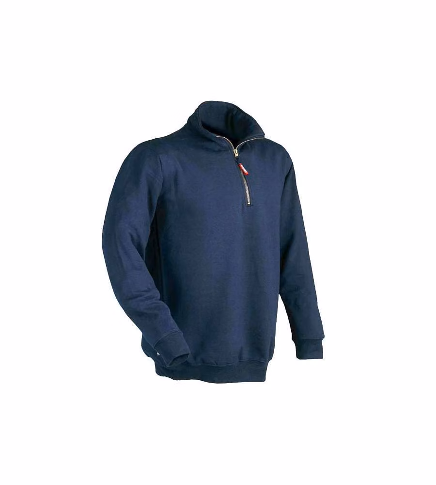 Felpa Zip Corta Blu S                  Verena Issa