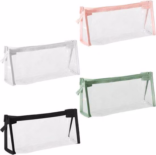 Set di 4 astucci triangolari per studenti e biblioteche