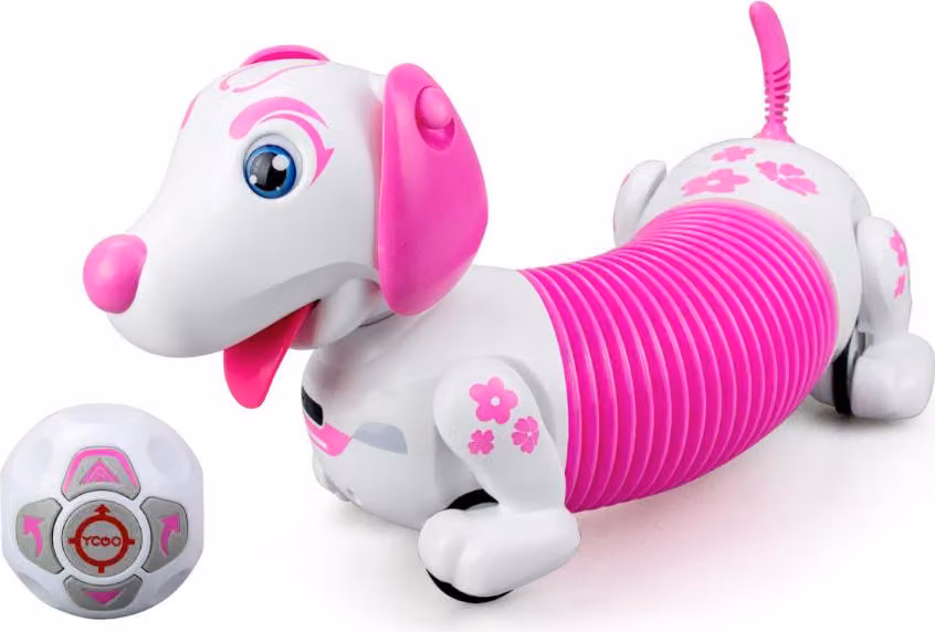 Cane interattivo Robo Dash rosa