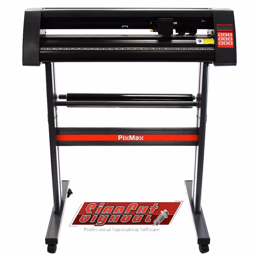 Plotter da taglio PixMax per vinile da 72 cm con software SignCut Pro, colore nero – 2
