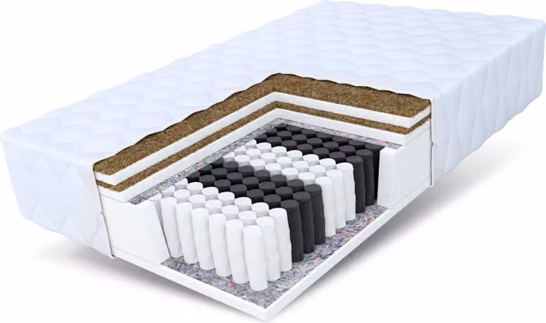 Materasso a sacco HOME MAX DOPPIO 80x200 cm con noce di cocco 25cm