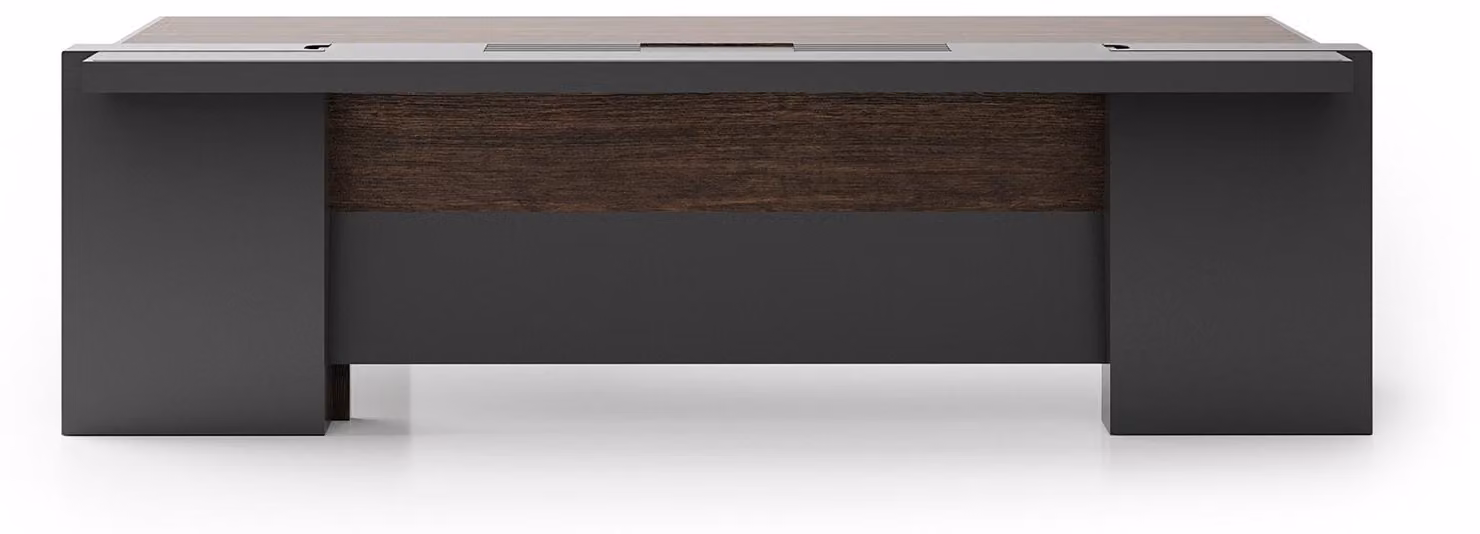 Moderna scrivania marrone Lussuosa scrivania per studio Mobili eleganti
