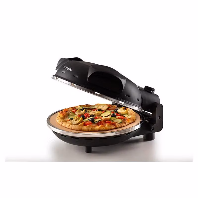Forno per Pizza Ariete con Piastra in Pietra Refrattaria, 1200W e Timer, Bianco o Nero – 2