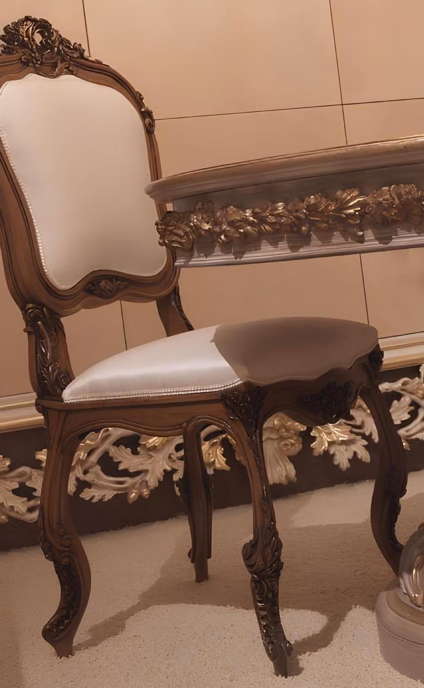 Esszimmer Stuhl Möbel Barock Rokoko Esstisch Stühle Italienische Einrichtung