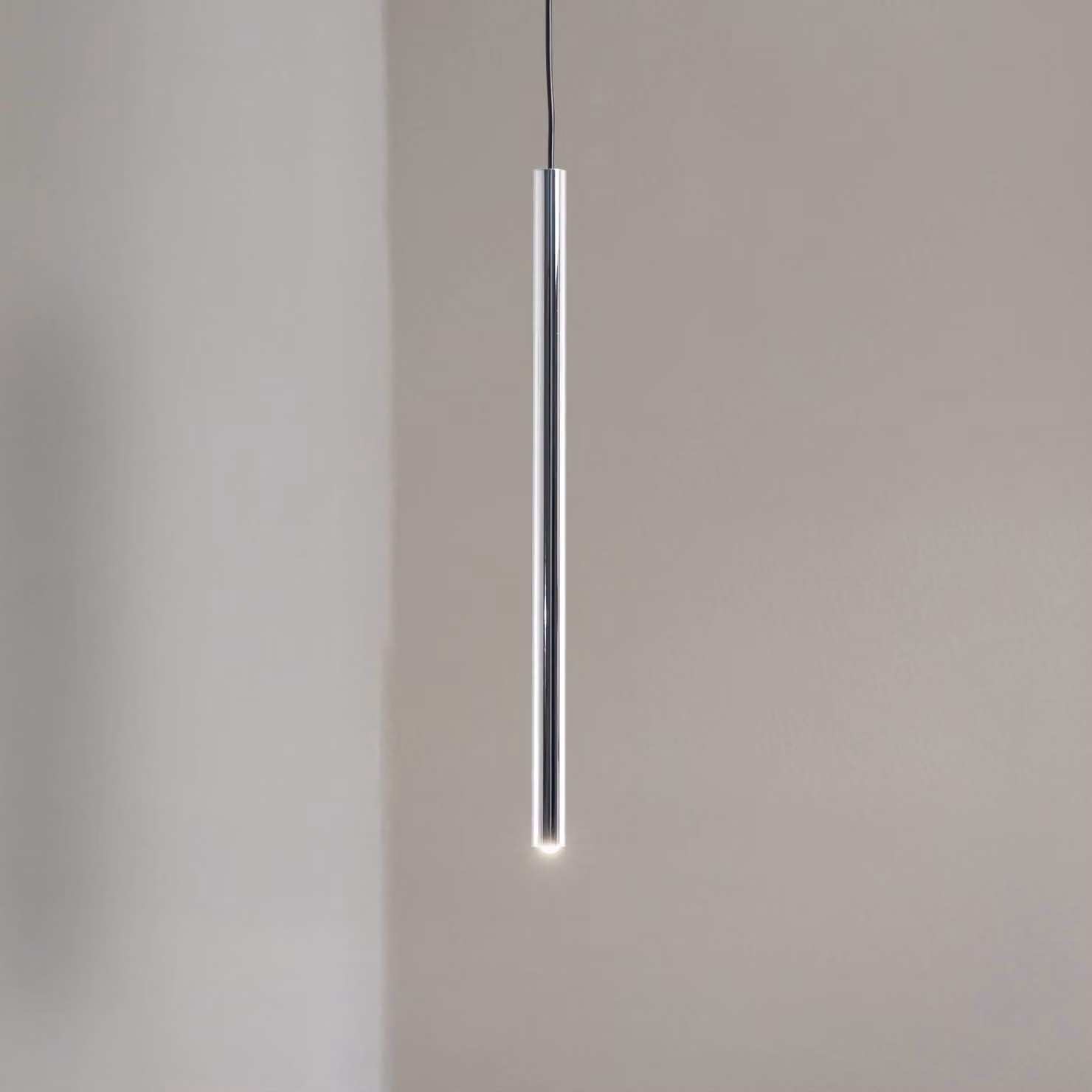 Lampada a sospensione Sopel Lux SIGMA, dimmerabile, Alluminio / Grigio / Zincato, Soggiorno / Sala da pranzo, Metallo, Moderno, Lampada a sospensione