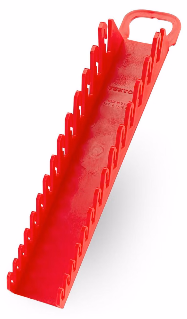 Portachiavi compatto per 14 utensili TEKTON (rosso) | OWP21214