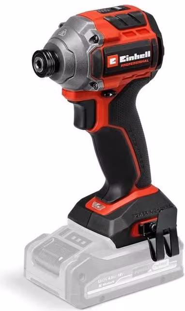Einhell Professional Avvitatore a impulsi a batteria Brushless 18 V 250 Nm Power X-Change Nero e Rosso