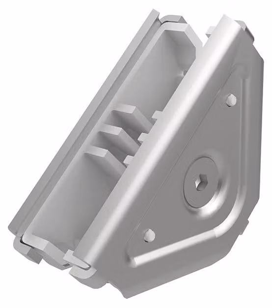 Alcadrain AS-P001: Raccordo angolare per sistema Alcasystem