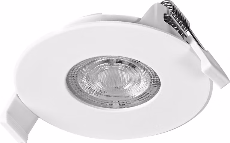 OSRAM Spot Set LED faretti da incasso DIM IP44 827 Bianco, set da 3 Bagno dimmerabile Alluminio, bianco caldo 2700K