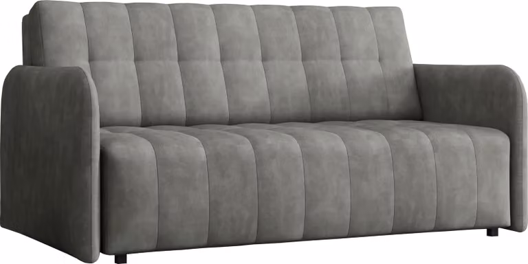 MIRJAN24 Divano letto Viva Grand IV, divano imbottito a 4 posti con cuscini inclusi, con contenitore e funzione letto, divano elegante (colore: Country 17)