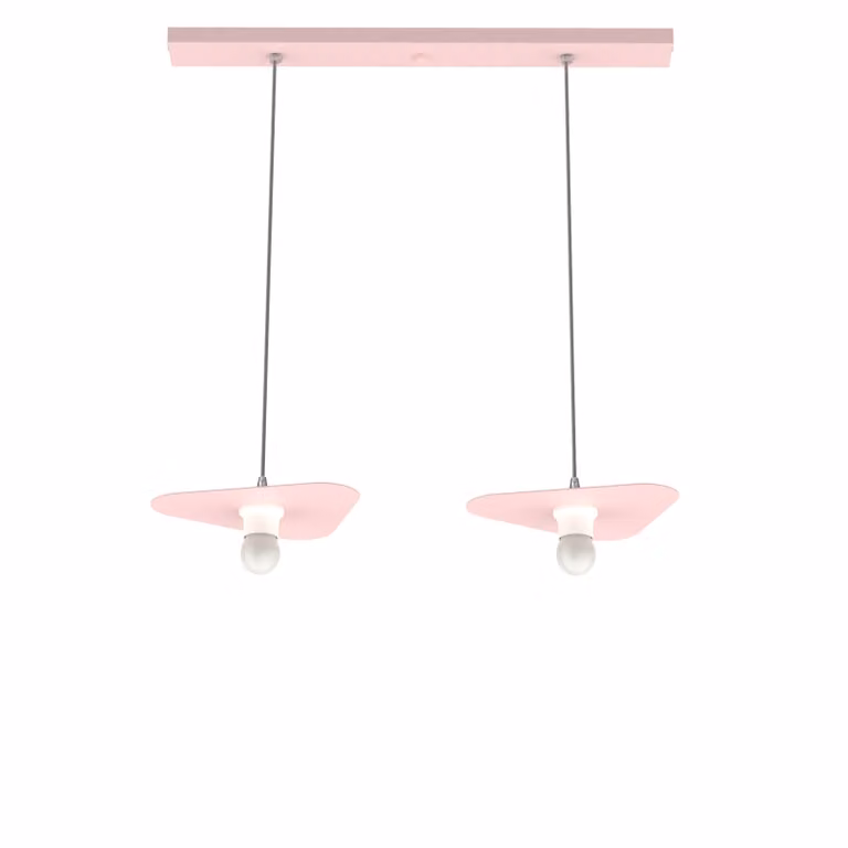 Lampada A Sospensione Cloud Lineare A 2 Luci, Monocolore Opaca