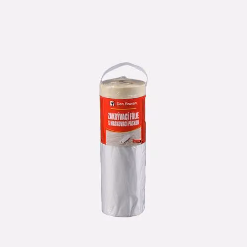 DEN BRAVEN - Pellicola di copertura con nastro adesivo 0,55 m × 33 m B913FOL