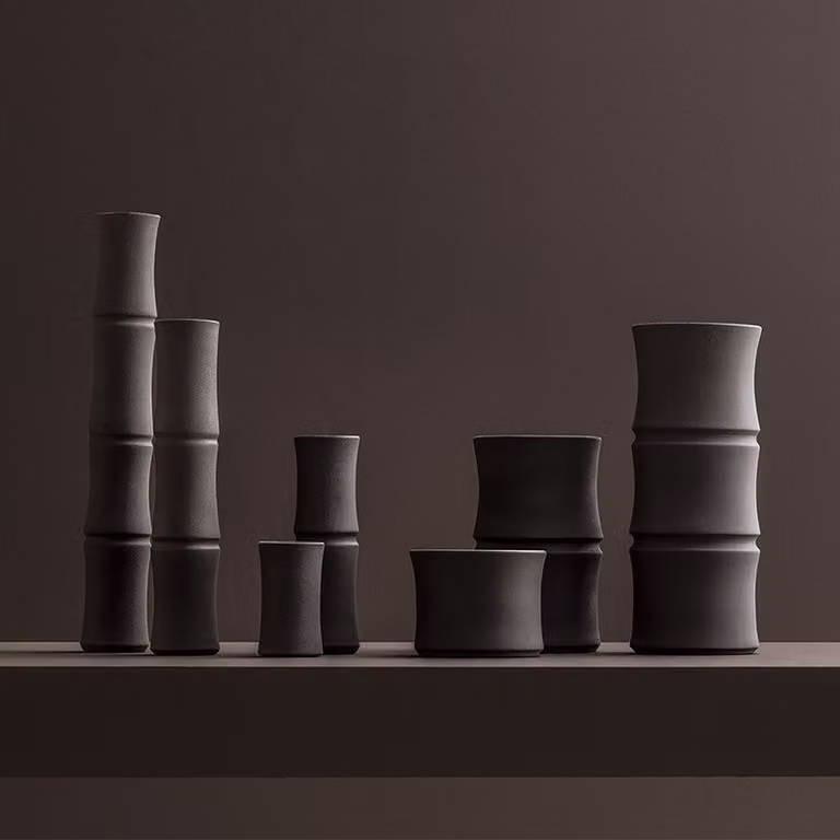 Vasi Vulcanic Bamboo Collection Adriani e Rossi