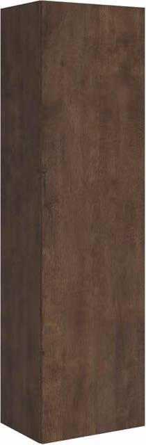Mobile Alto Soggiorno Moderno GIORDANOSHOP Colore Marrone con Anta e Soft Close L 60 cm, H 210,3 cm, P 39,5 cm