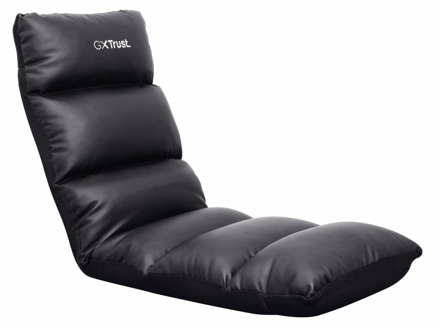 Sedia da gaming pieghevole per pavimento, regolabile, fino a 125 kg, colore nero