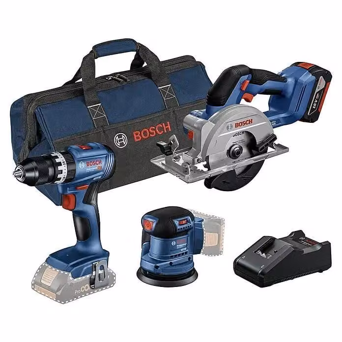 Kit combinato di set di macchine professionali Bosch