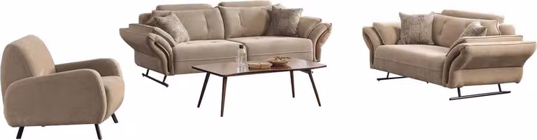 Sofagarnitur Sofas Wohnlandschaft Sofa Sessel Wohnzimmergarnitur Lounge-Garnitur