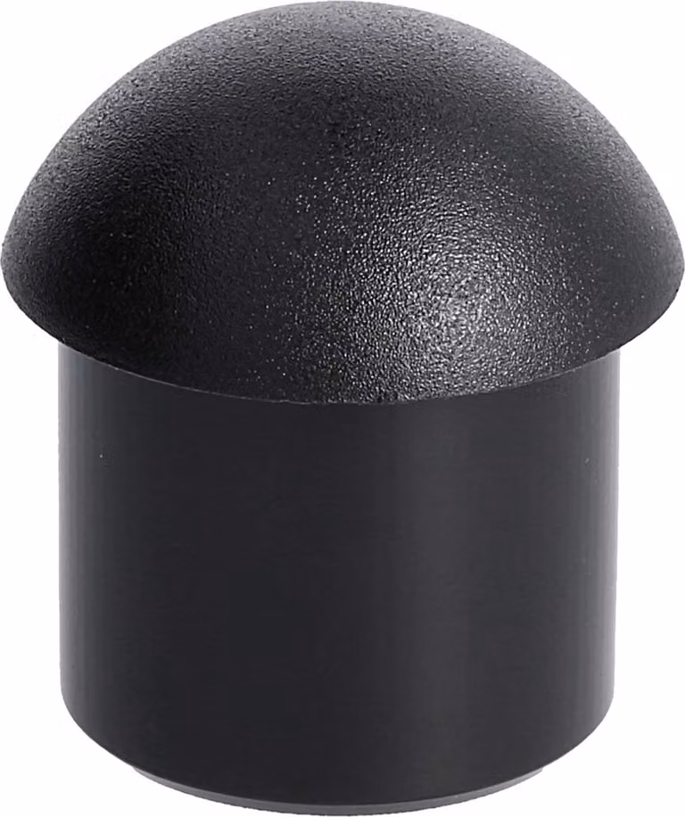 Tappo di chiusura per raccordo a vite M25 DV-M25 semicircolare in poliammide (PA) colore nero - 1 pezzo