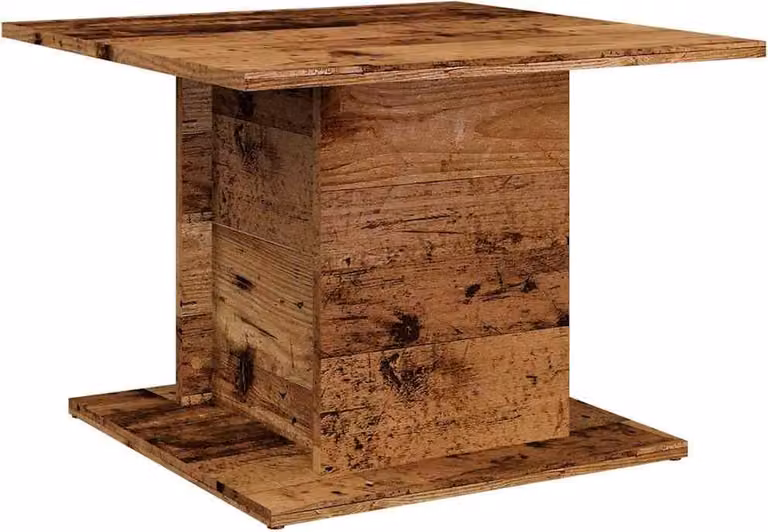 Tavolino da Salotto Legno Antico 55,5x55,5x40 cm in Truciolato